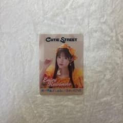 CUTIE STREET 川本笑瑠 クリアトレカ　ビッグエコーのサムネイル