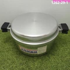 アルミ製 文化栄養鍋 両手鍋 特選 26cm アルミ製 文化栄養鍋 両手鍋 特選 26cm - メルカリ