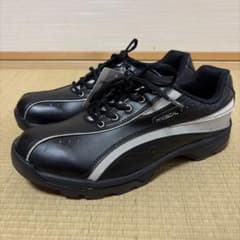 【新品タグ付】つるやゴルフ PROGICAL ゴルフシューズ 26.0cm 黒のサムネイル