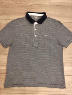 【日本製】LACOSTE ラコステ ボーダー ポロシャツのサムネイル