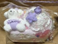 おむつくま　フワラボ　アイスケーキ　紫　スクイーズのサムネイル