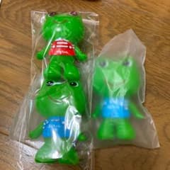 新品・未使用☆ケロちゃん・コロちゃん　三体セットのサムネイル