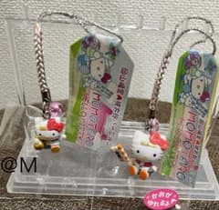 ご当地キティ岡山県桃太郎セット未開封.根付.レア - メルカリ