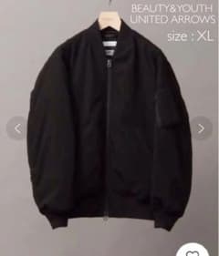 BEAUTY&YOUTH UNITED ARROWS 黒 MA-1 シンサレートのサムネイル