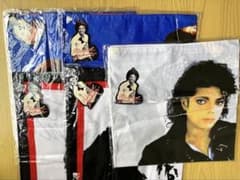 新品レア未使用】マイケル・ジャクソン x E.T.バンダナ他5枚セット超激