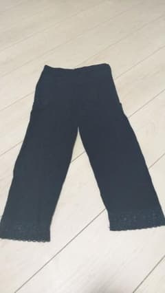 レギンス  7分丈 150cm ブラックのサムネイル
