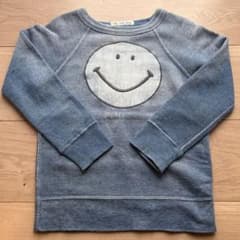 DENIM DUNGAREE 笑顔プリント トレーナー 110cmのサムネイル