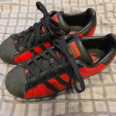 adidas スパイダーマンコラボスニーカー スーパースター 24.0cm - メルカリ