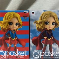 スーパーガール　Qposket フィギュア セットのサムネイル