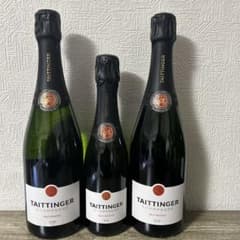 テタンジェTaittinger シャンパン フルハーフの超お得3本セット テタンジェTaittinger シャンパン フルハーフの超お得3本セット - メルカリ
