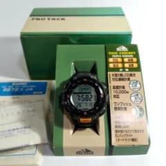 【日本製】CASIO　PROTREK　PRG-40 2272　動作確認済　箱付き 日本製】CASIO PROTREK PRG-40 2272 動作確認済 箱付き - メルカリ