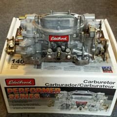 Edelbrock  600cfm マニュアルチョーク 中古 エーデルブロックのサムネイル