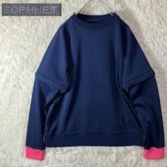Mint condition SOPHNET COLOR RIBBED 2WAY CREW NECK