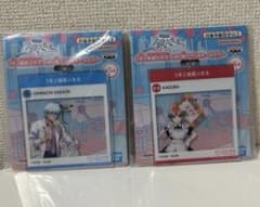 3年Z組銀八先生SNS風アクリルキーホルダー 坂田銀時 神楽 2種セット