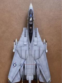 ハセガワ 1/72 F-14A トムキャット 大西洋空母航空団 塗装完成品