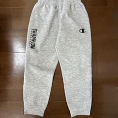 新品チャンピオンスウェットパンツ140cm灰色のサムネイル