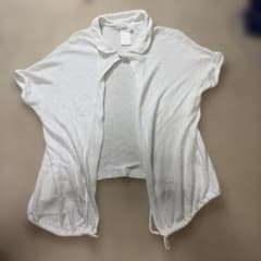 Y's YOHJI YAMAMOTO 半袖 ホワイト カーディガン | Mercari