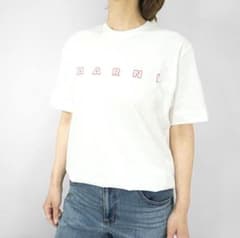 新品 未使用 MARNI ロゴプリント Tシャツ ホワイトのサムネイル