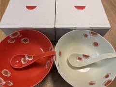 まるぶん　究極のラーメン鉢レンゲセットのサムネイル