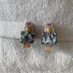 グランパパ 人形イヤリング アンフラー イギリス 松田聖子 夏目雅子