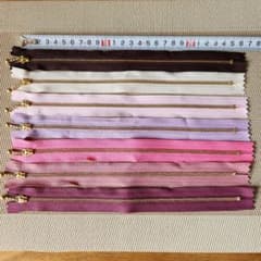 ファスナーセット 25cm7本セットのサムネイル