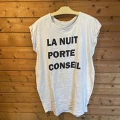 LA NUIT PORTE CONSEIL ロゴTシャツのサムネイル