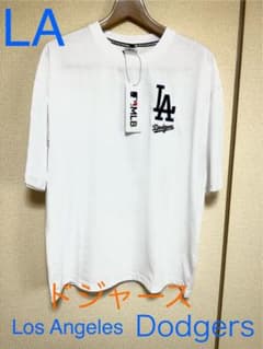 刺繍ロゴLos Angeles Dodgers Tシャツ LA ドジャースのサムネイル