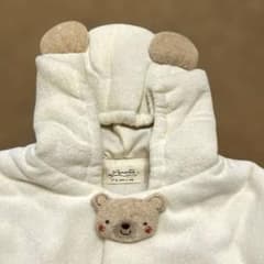 【新品未使用】アモローサ マンマ オーガニックコットン ポンチョ 天使の糸のサムネイル