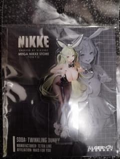 승리의 여신: NIKKE 아크릴 스탠드 소다: 트윙클 버니 미사용품