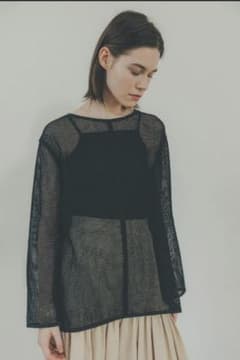 CLANE LOOSE MESH TOPSのサムネイル
