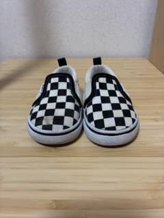 VANS キッズ スリッポン チェッカーボードのサムネイル