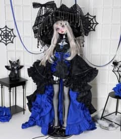 1/4 ドール アウトフィット バタフライウィッチ 黒×青 - メルカリ