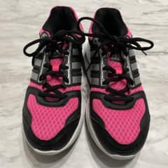 【値下げ】Adidas　スニーカー　ピンク　23.5cmのサムネイル
