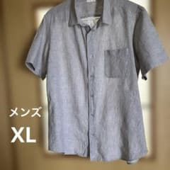専用.GU 半袖シャツ グレー ポケット付きのサムネイル
