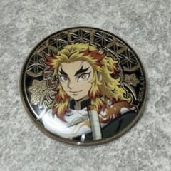 鬼滅の刃 煉獄杏寿郎 レリーフメタル 缶バッジ - メルカリ