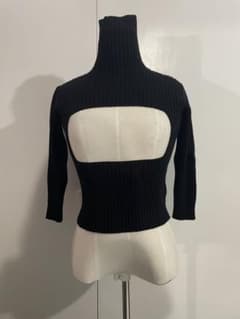 ジュニアゴルチエ　JUNIOR GAULTIER タートルネック　ニット　6A ジュニアゴルチエ JUNIOR GAULTIER タートルネック ニット 6A - メルカリ
