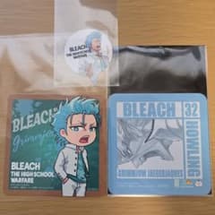 BLEACH　コラボカフェ　特典　グリムジョー　コースター