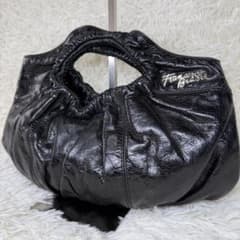 FRANCESCO BIASIA y2k leather hand bag - メルカリ