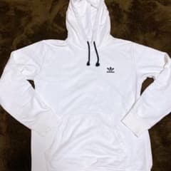 [美品]adidas アディダス オリジナルス パーカー 白色のサムネイル