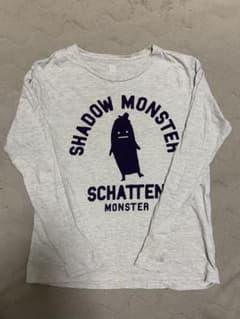 SHADOW MONSTER 長袖Tシャツ グレーのサムネイル