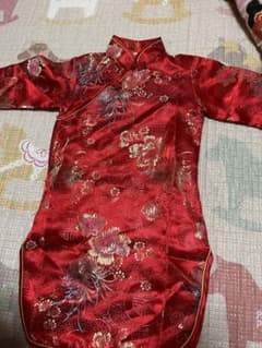 チャイナ服　女の子　ワンピース　2歳のサムネイル