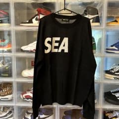 WIND AND SEA SEA SILK BLEND KNIT / BLACKのサムネイル