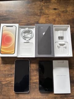 美品★2台セット★iPhone12 64GB iPhone7 32GBのサムネイル