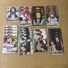 ヴァイスシュヴァルツ 涼宮ハルヒ 鶴屋 みくる 25枚 セット - メルカリ