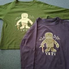mont-bell YETI 長袖カットソー 2枚セット 100のサムネイル