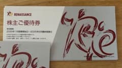 ルネサンス株主優待券 4枚 施設利用券のサムネイル