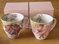 セラミック藍　マグ　コップ　2個のサムネイル