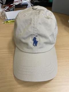 帽子　ポロラルフローレンPolo Ralph Laurenベージュキャップのサムネイル