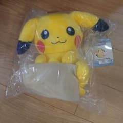 ポケモン一番くじ　A賞　ひなたぼっこピカチュウぬいぐるみのサムネイル