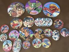 昭和レトロ アニメ特撮メンコ 29枚大量セット 大中小まとめ売り - メルカリ